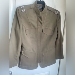 SOLD Cargo Army Green Military Jacket - Anne Klien